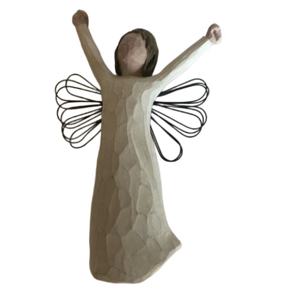 Vintage Willow Tree Angel of Courage Collectible Figurine - Picture 2 of 9